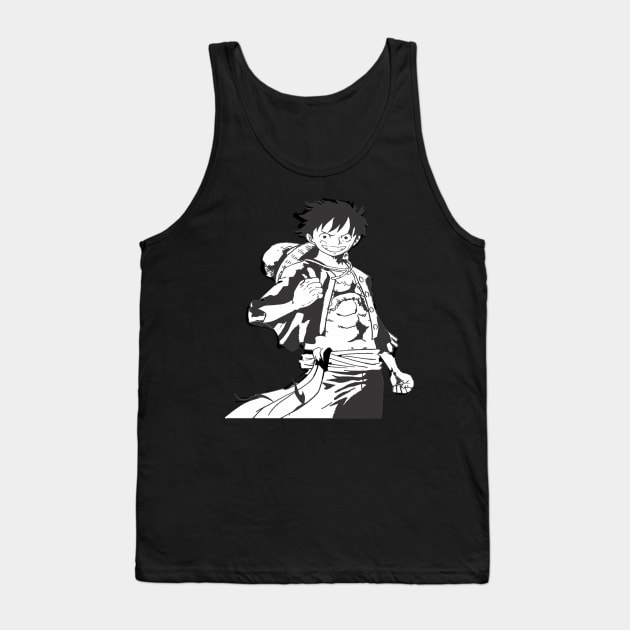 monkey d luffy Tank Top by Randa Hidayah